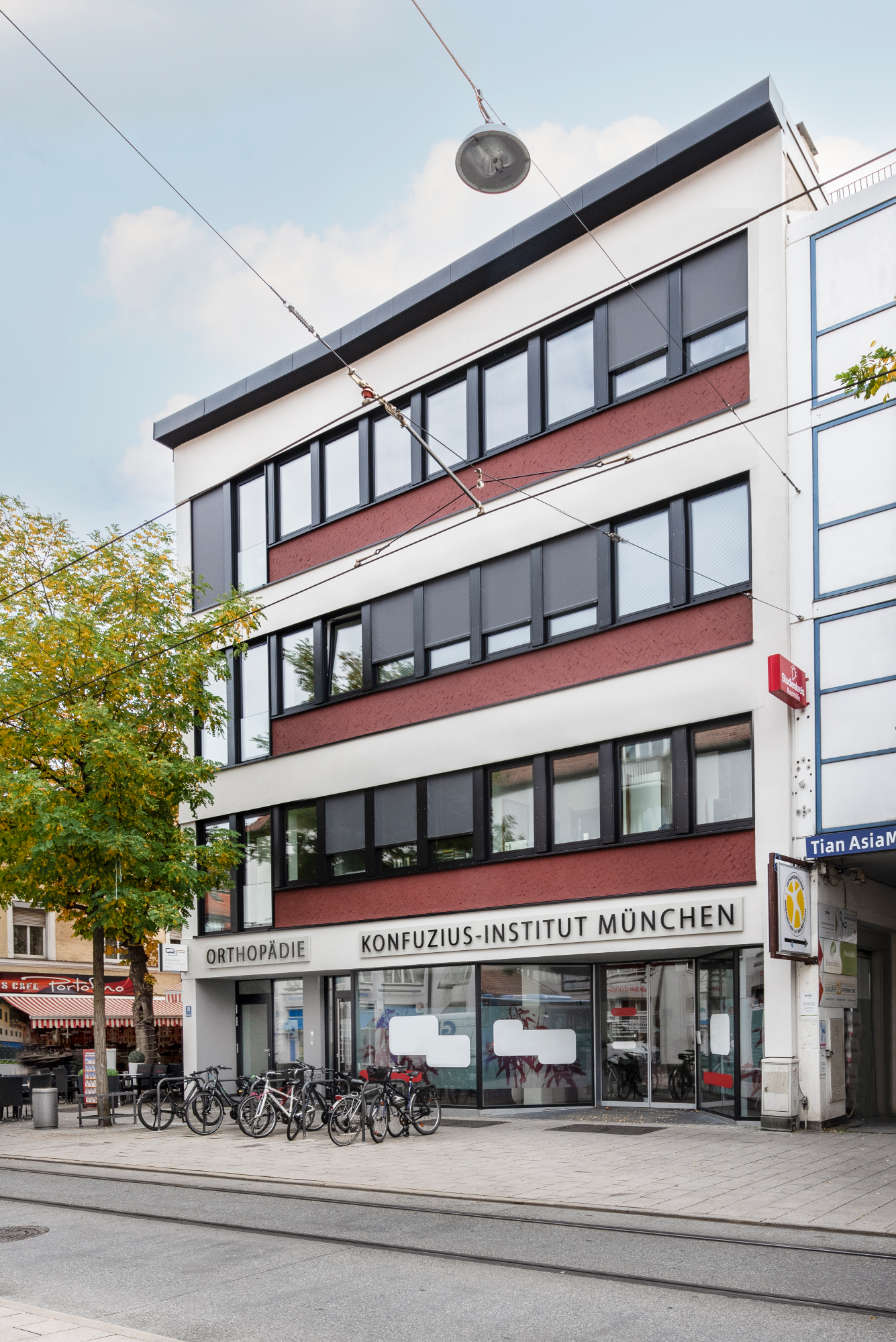 Außenfassade Konfuzius Institut München