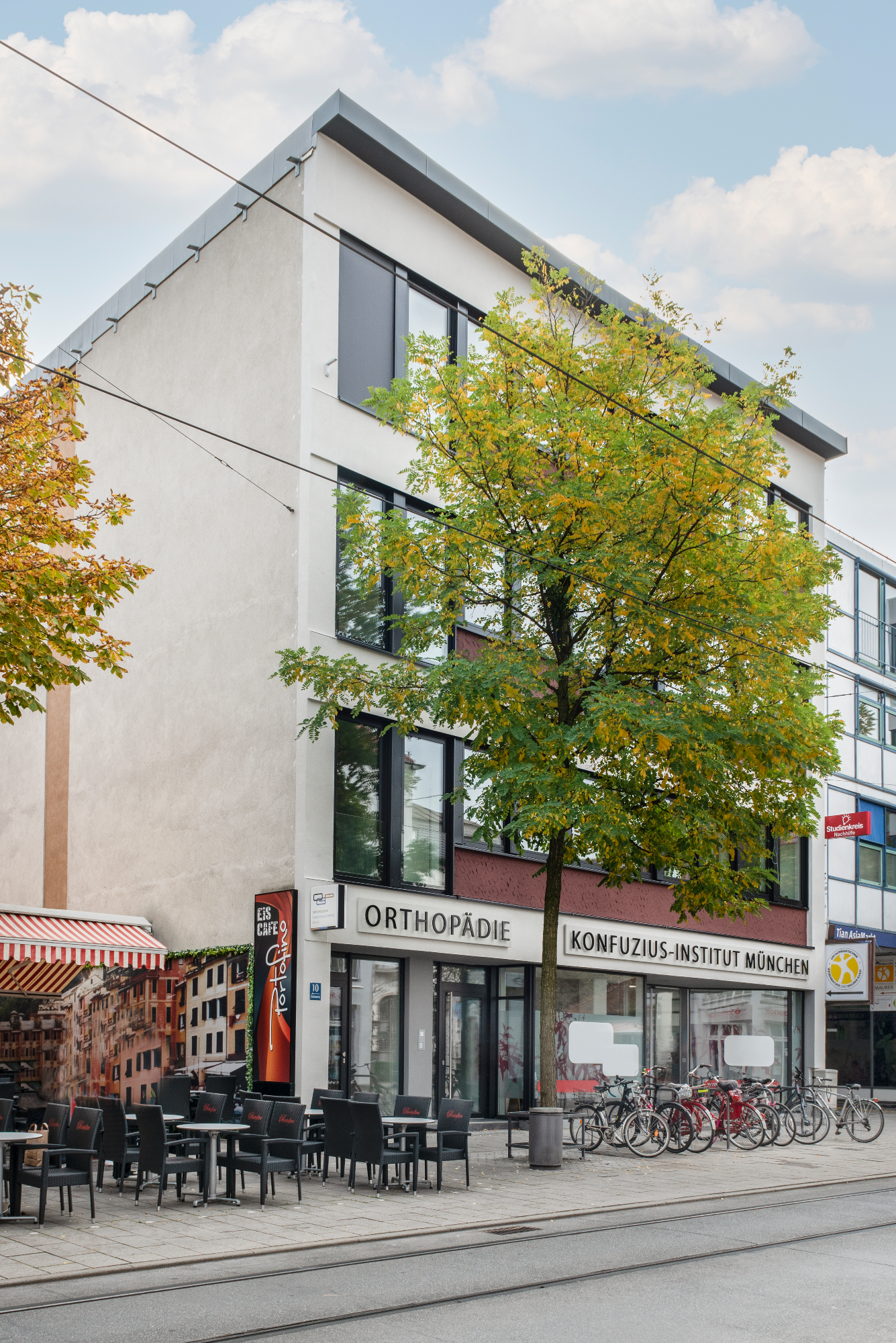 Außenfassade Konfuzius Institut München