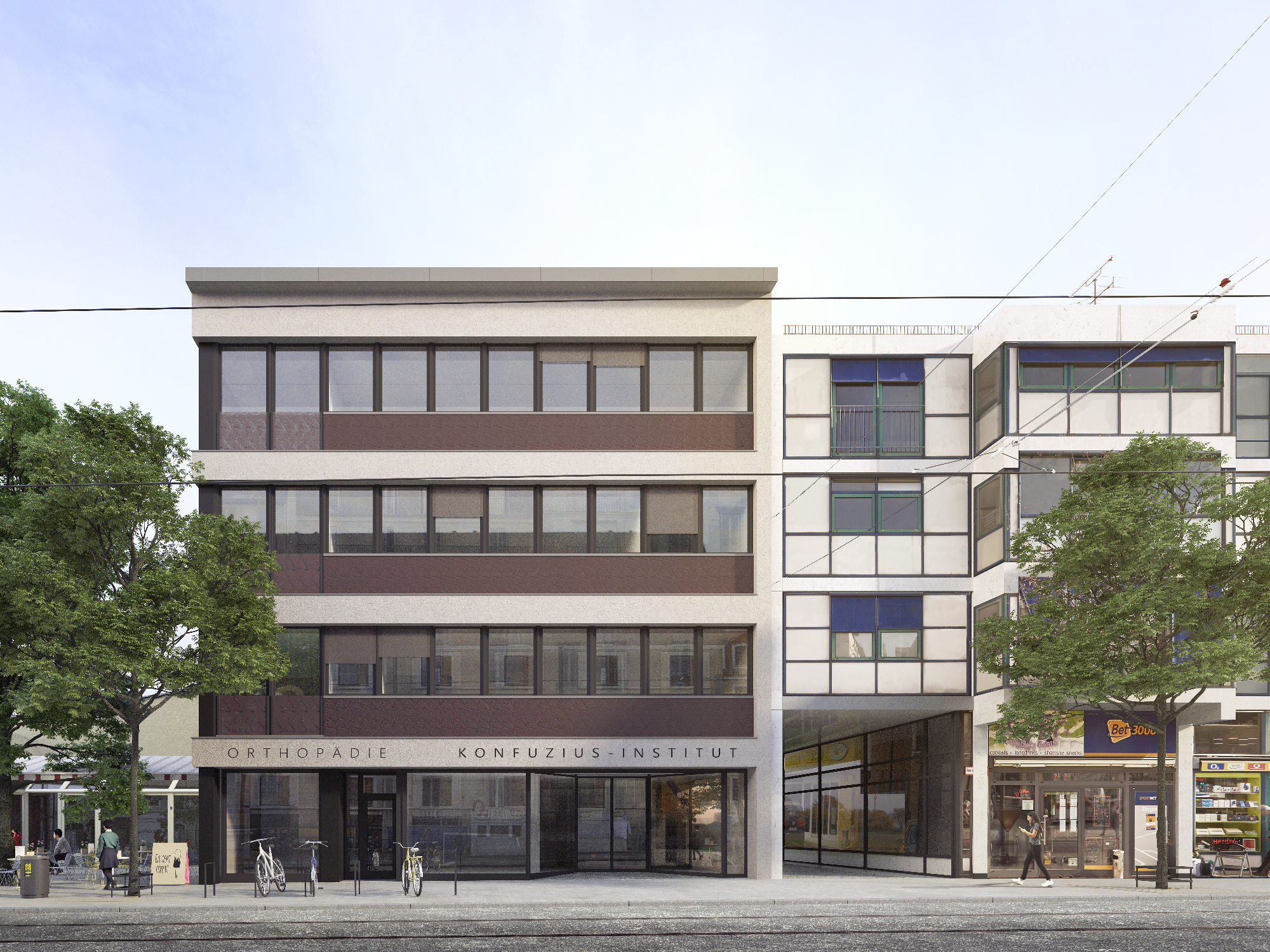 Außenfassade Konfuzius Institut München