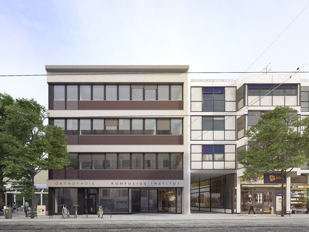 Außenfassade Konfuzius Institut München